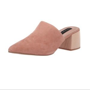 Steven by Steve Madden Florin Suede Leather Mules